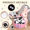 AUTMORAN 18Pcs Cute Sheep Ornaments Hanging Decor,Holiday Tree Decorative Lamb