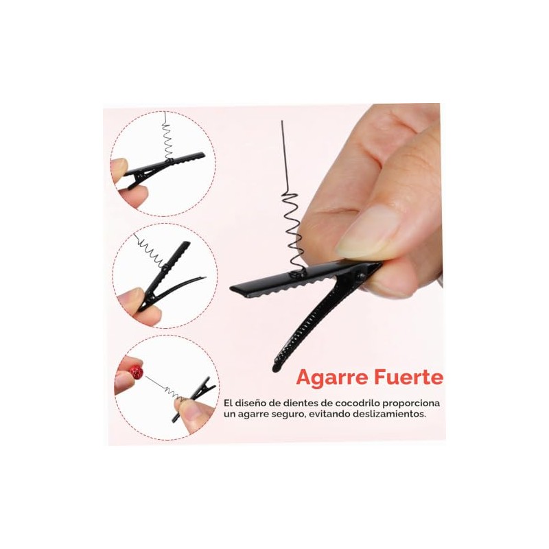 Anneome 100 Piezas Clips de Pato con Resorte para Manualidades