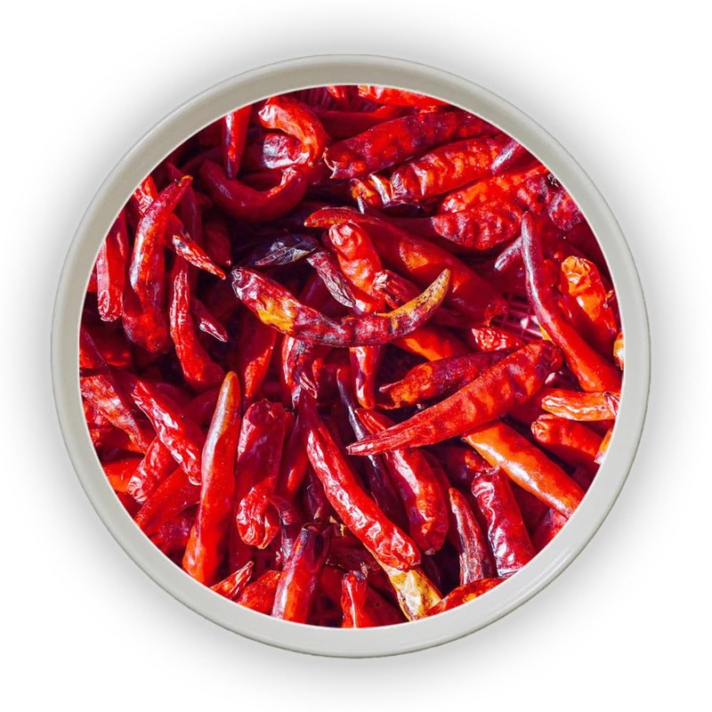 100g | PURE WHOLE DRIED KASHMIRI CHILLIES