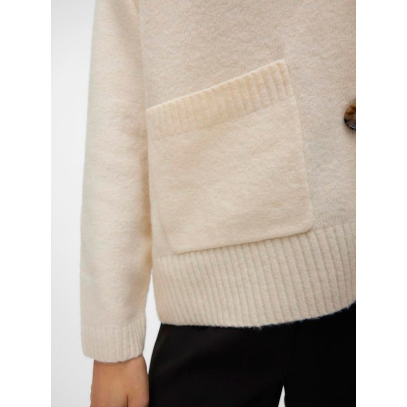 VERO MODA Female Cardigan VMBOOM Cardigan, Birch, S