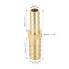 sourcing map Hose Brass Reducer Barb Hose Connector Adapter ID