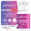 Pelvana Boric Acid Suppositories for Women 30 + 7 Applicators