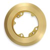 Hubbell Wiring Device-Kellems Fitting,Floor Box,Brass,S3082