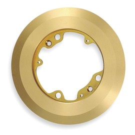 Hubbell Wiring Device-Kellems Fitting,Floor Box,Brass,S3082