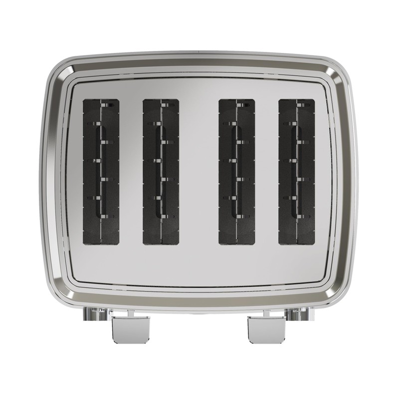 GE 4 Slice Toaster | Extra Wide Slots for Bagels,