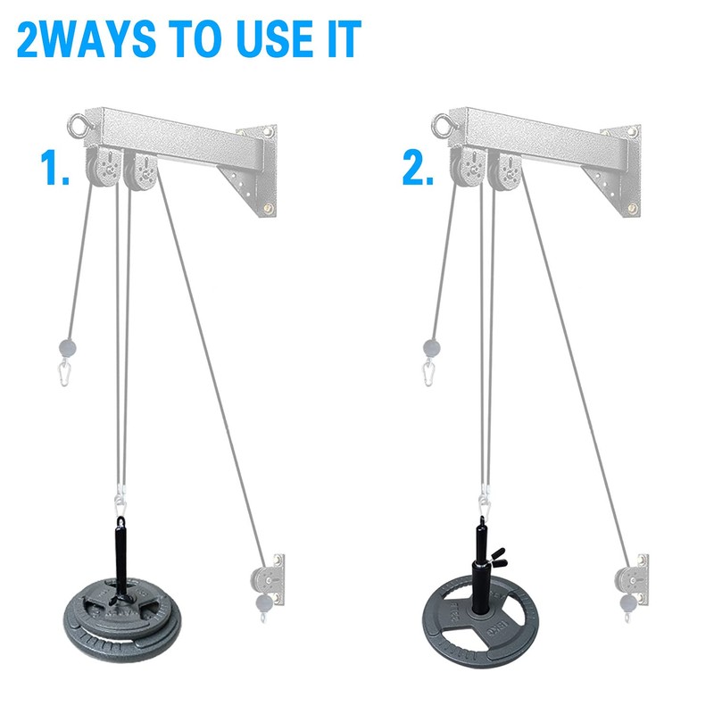 Fitness Loading Pin for LAT Pulldown Cable Pulley System, Cable