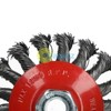 BlueSpot Tools M14 4.5-inch Semi Flat Knotted Wire Wheel