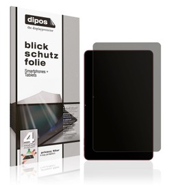 dipos I Blickschutzfolie kompatibel mit Teclast Tablet T60Ai Display-Schutzfolie matt mit 4-Wege Sichtschutz-Effekt