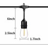 Extreme Beauty Guirnalda Led Focos Para Exterior Decorativa 5mts Tira