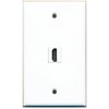 RiteAV - 1 Port HDMI Right Angle Wall Plate Female