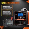 Geartronics Heavy Duty Car Battery Charger 12V-24V Smart Automatic Intelligent