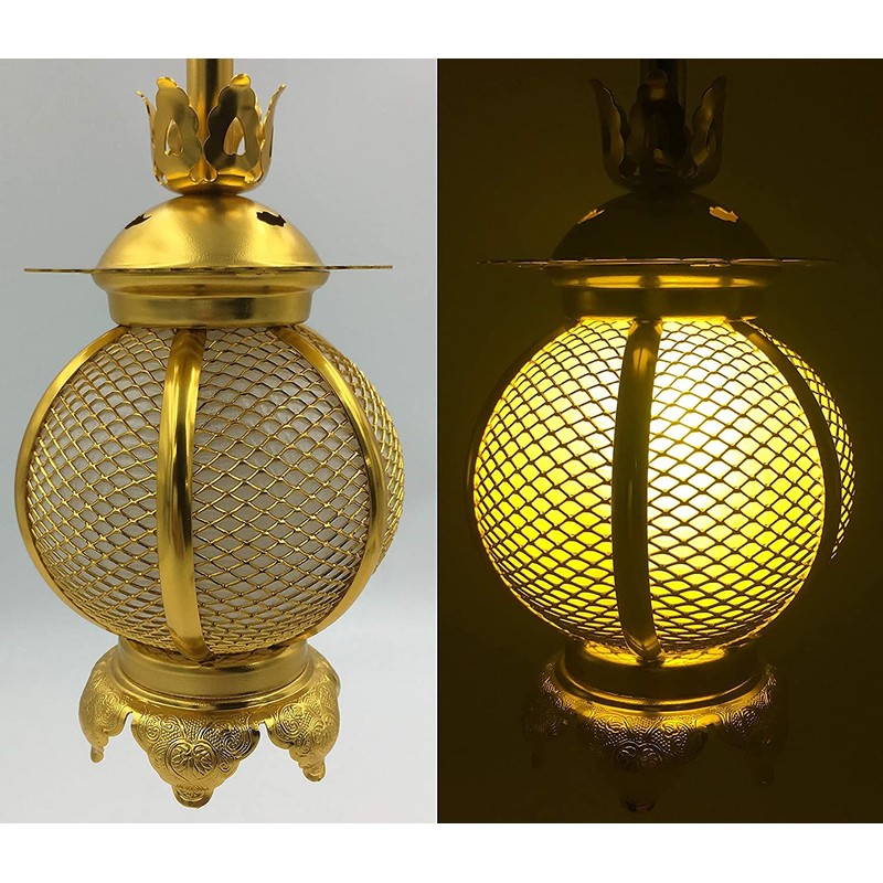 Lacquered Pludaku 4571573920027 LED Light for Buddhist Altar Lanterns, 1