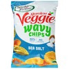 Sensible Portions Garden Veggie Wavy Chips, Sea Salt, 5 Oz