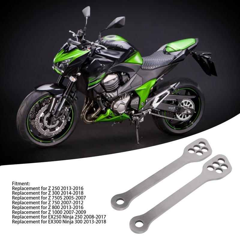 Lowering Links, Stainless Steel Rear Lowering Link Kit Motorcycle Accessories