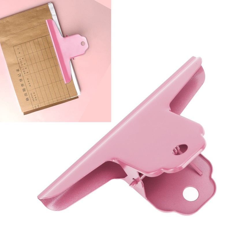 HERCHR Large Bull Paper Clips, Pack of 2, Bull Clips,