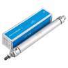 Heschen Pneumatic Slim Air Cylinder, MAL 25-200, PT1/8" Port, 25mm