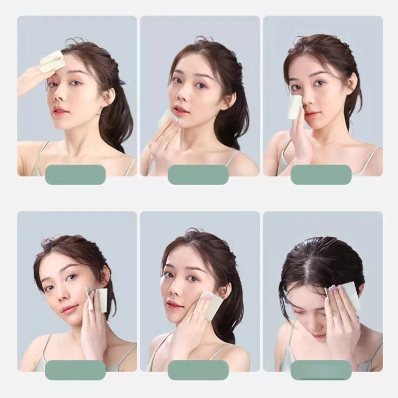 Mafab Papel Te Verde Absorbente De Grasa Facial Elimina Brillo