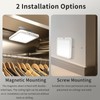 USB C Rechargeable Motion Sensor Ceiling Light 550LM with Remote,