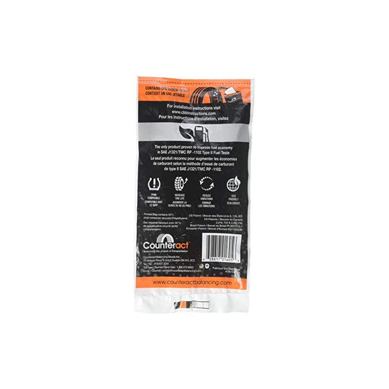 Counteract 451-00206 Bag (Tire Balancing Beads, 6 oz)