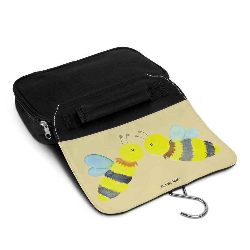 Parent-New Mr. & Mrs. Panda Toiletry Bag Bee Love, Pastel