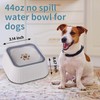Ocean Ice Dog Water Bowl,No Spill Water Bowl for Dogs