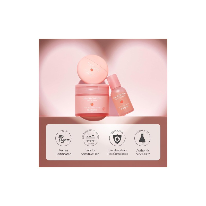 Skinfood [Skinfood]Peach Cotton Zinc PCA Pad (70ea)