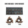 Zouzmin Lather Threading Tool Bit Set External Internal Threading Boring