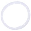 UAREBST Adjustable Pie Crust Shields, Silicone Baking Protectors, Cover Ring