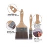 ROLLINGDOG 2PC Large Paint Brush - Fence Paint Brushes for