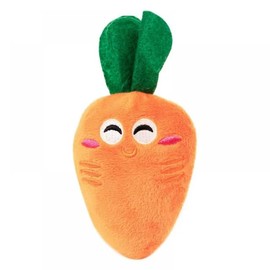 Junfamilee 1Pc Orange Soft Dog Toys Cute Carrot Plush Chew Squeaker Sound Pet Puppy Supplies Durable Plush Dog and Cat Toys with Multi-Squeaks ，Dog Squeak Toys, Dogs