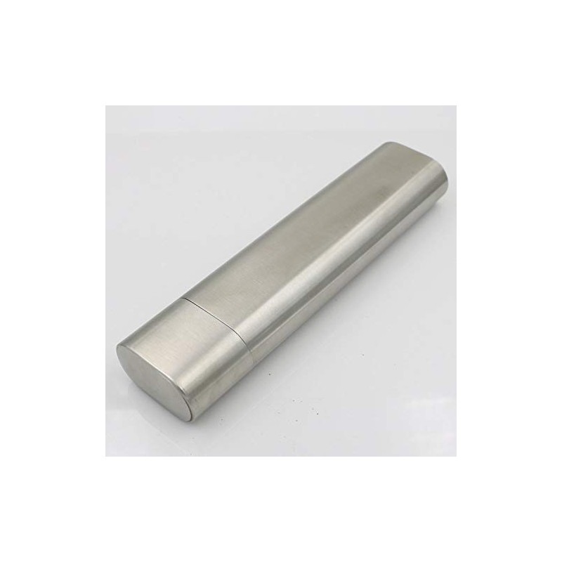 CNFLASK Stainless Steel Cigar Case Cigar Tube Pocket Cigar Holder