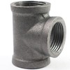 AGUTEA black wrought iron tee fitting Gland holder T-connector Floor