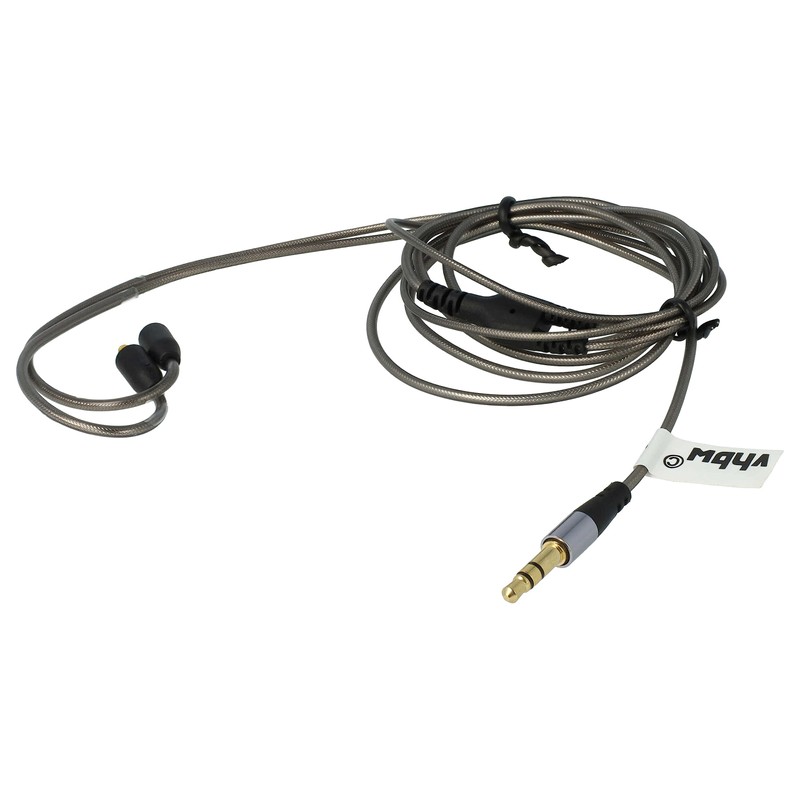 vhbw Audio AUX Cable Compatible with Shure SE215, SE315, SE425,