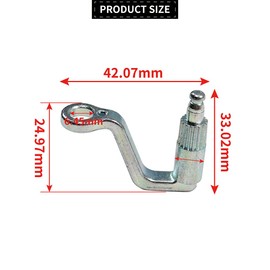 VHEUHZ Car Inside Interior Door Pull Handle Spindle Compatible with Mercedes SL600 SL63 AMG SL65 AMG SL500 SL550 SL55 AMG 2307660067 A2307660067