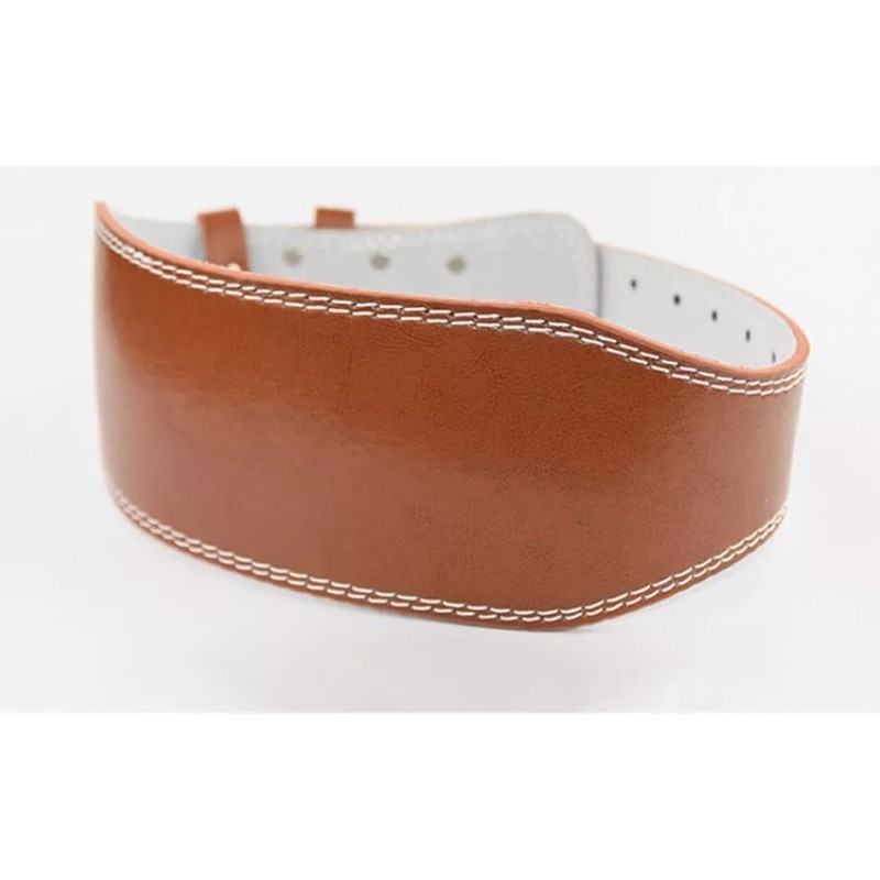 JM Cinturón Levantamiento Gym Amohadilla Piel Sintética Premium