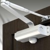Automatic Door Closer: Silent, Anti-Pinch, Fire Door Compatible Door Closer