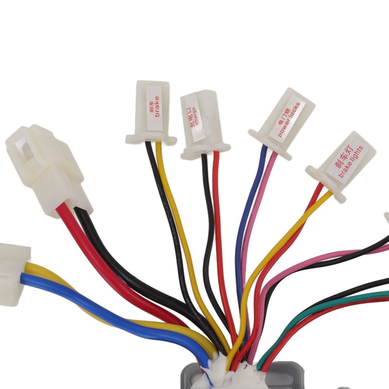 24V 800W Brush Motor Speed Controller with Throttle Grip for