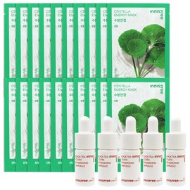 (20 sheets)Innisfree Energy Mask Centella asiatica+ / (20매)이니스프리 에너지 마스크 병풀+