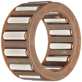 INA K22X30X15TN Needle Roller Bearing, Cage and Roller, Single Row, Polyamide Nylon Cage, Open End, Metric, 22mm ID, 30mm OD, 15mm Width, 19000rpm Maximum Rotational Speed