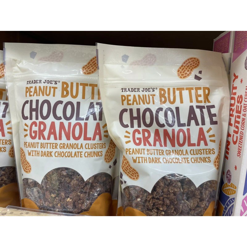 Trader Joe's 2 Pack Trader Joe's Peanut Butter Chocolate Granola