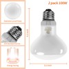 New Upgrade Reptile Heat Lamp Bulb (3rd Gen No Broken),