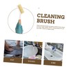 OATIPHO 2Pcs Wooden Dish Brush with Handle for Kitchen Heavy