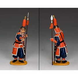 King & Country Imperial China IC070 Chinese Standing Guard Reporting 1:30 Scale Pewter