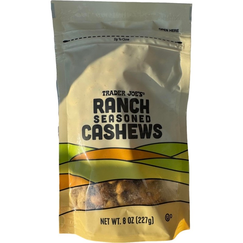 Trader Joe's Ranch Seasoned Cashews ~ PACK of 2