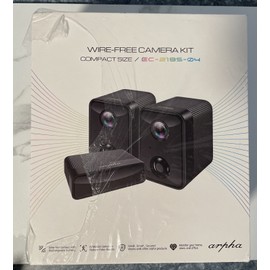 ARPHA NEW ! Arpha  Wireless Outdoor Security Cameras Indoor Home 2 Security Camera