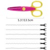 KUUQA 6 Pcs Kids Safety Scissors Art Craft Scissors Set