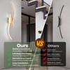 CANEOE Battery Operated Wall Sconces with Remote Control,10000mAh USB Rechargeable