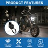 LED Indicator Relay 12 V Motorcycle 2-Pin Universal Moto Flasher