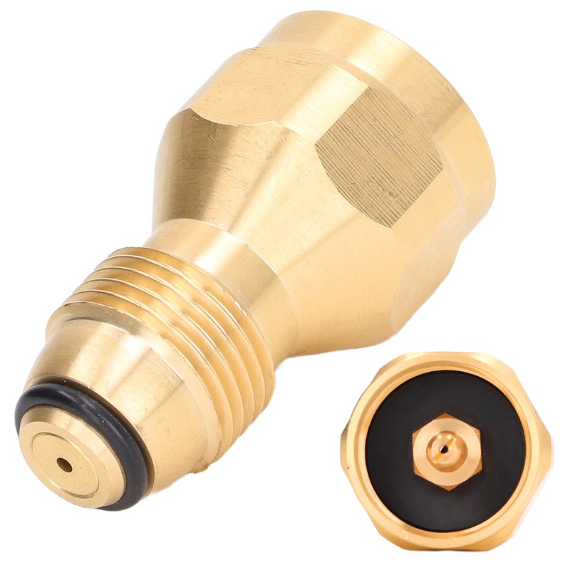 Propane Tank Refill Adapter 1LB Solid Brass Universal Mini for