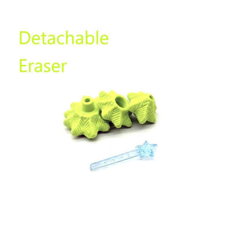 Adam Victor Creative Christmas Tree Eraser- Detachable Erasers- 16 Funny